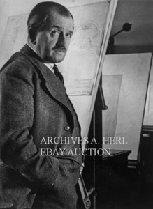 Porsche Gründer Ferdinand Porsche Portrait Foto Foto reduziert - Bild 1 von 1