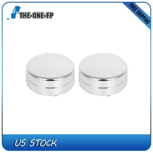 2 X Rear Center Cap Wheel Cover Chrome For Dodge Ram 3500 03-10 Ram 3500 11-16 - Picture 1 of 10