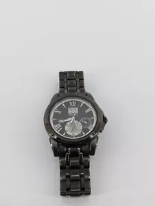 Seiko 441442 Kinetic Perpetual Uhr schwarz - Bild 1 von 8