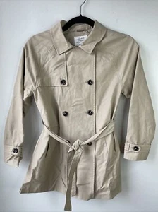 zara girls jacket 11/12 brown zara girls outerwear button up - Picture 1 of 6