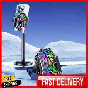 Back Clip Fast Phone Cooling Fan Digital Display Drei Modi für Live-Streaming - Bild 1 von 11