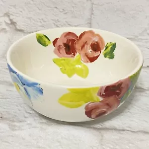 Anthropologie Anais Bowl 6" Floral Flowers Spring Pattern - Picture 1 of 4