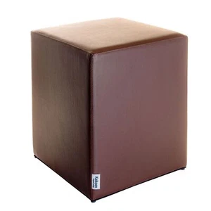 Sitzwürfel Sitzhocker Hocker Würfel Cubes Messe 35 cm x 35 cm x 42 cm Braun Neu - Bild 1 von 1