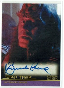 Star Trek Inflexions Starfleet's Finest Autograph A137 Branscombe Richmond