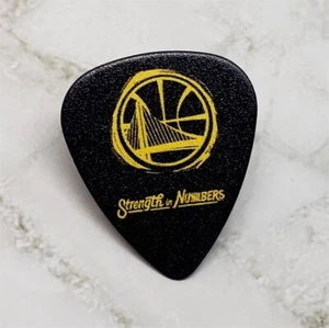 NBA Golden State Warriors Guitar Pick Lapel Pin or Tie Tack - Picture 1 of 2