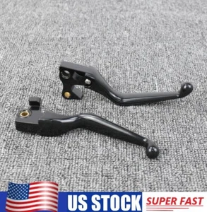 Black Brake Clutch Lever For Harley Iron 883 Sportster 1200 XL 1200 72 2004-2013 - Picture 1 of 10
