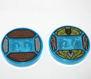 LEGO Dimensions Legolas + Gimli Tag Disc Only Lot The Lord Of The Rings 71219 - Picture 1 of 3