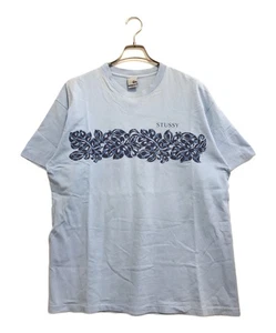 stussy printed T-shirt Size: XL Sky blue Men - Picture 1 of 6