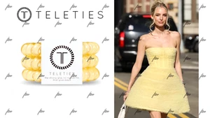 TELETIES LARGE BUTTERCUP SUNSHINE BUTTER YELLOW LUXURY LIVING BERMUDA HAIR *HTF* - Bild 1 von 14