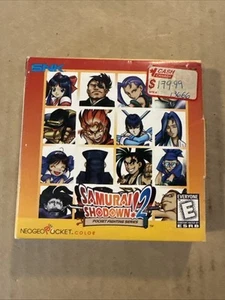 Samurai Shodown 2 (NeoGeo Pocket Color, 1999) Tested/Working - Complete in Box! - Bild 1 von 24