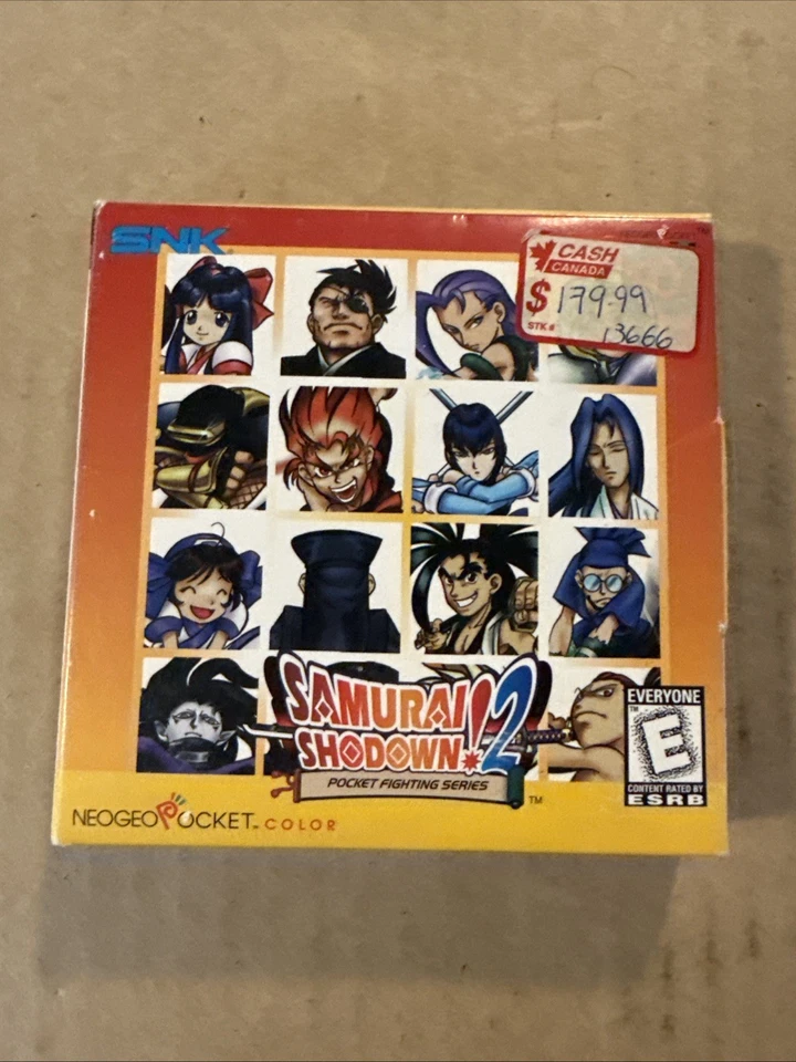 Samurai Shodown 2 (NeoGeo Pocket Color, 1999) Tested/Working - Complete in Box! - Image 1 of 4
