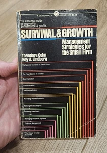 Survival & Growth by Roy Lindberg & Theodore Cohn 1978 Vintage Paperback Book - Bild 1 von 16