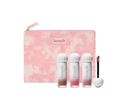 Benefit Cosmetics Plush Tint Trio with Bag - Image 1 of 4