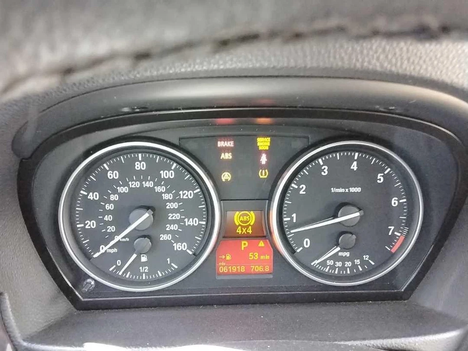 Used Speedometer Gauge fits: 2009 Bmw 328I Sdn MPH w/o adaptive cruise Grade A Foto 1 de 4