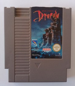 JEU NINTENDO NES DRACULA BRAM STOKER'S - LOOSE - FAH1 - VOIR DESCRIPTION