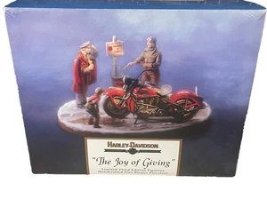 Vtg Harley Davidson 1991 Bisque The Joy of Giving Christmas Salvation Army #53 - Picture 1 of 13