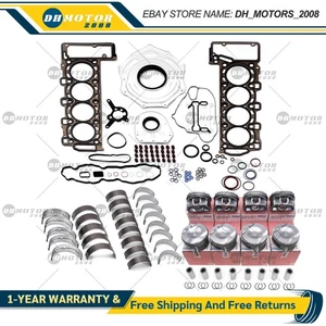 M176 M177 4.0T Engine Overhaul Rebuild Kit For Mercedes-Benz C63 G550 E63 S AMG - Picture 1 of 7