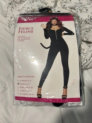 Fierce Feline Costume From Spirit Halloween Small Sized, Used Once, Washed - Image 1 of 4