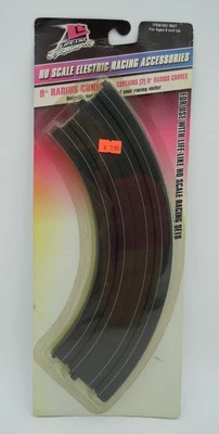 LIFE-LIKE 9" 1/4 CURVE TRACKS ~ 2 PIEZAS ~ NUEVO EN TARJETA ~ COMPATIBLE CON ROKAR Foto 1 de 3