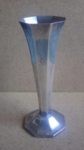 ERCUIS VENEDIG SIMPLON ORIENT EXPRESS VERSILBERTE TROMPETENVASE Railwayana - Bild 1 von 9