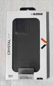 Base Crystal Slim Case für Motorola Moto G Play 2024, klar, 10 Fuß Fall getestet - Bild 1 von 1