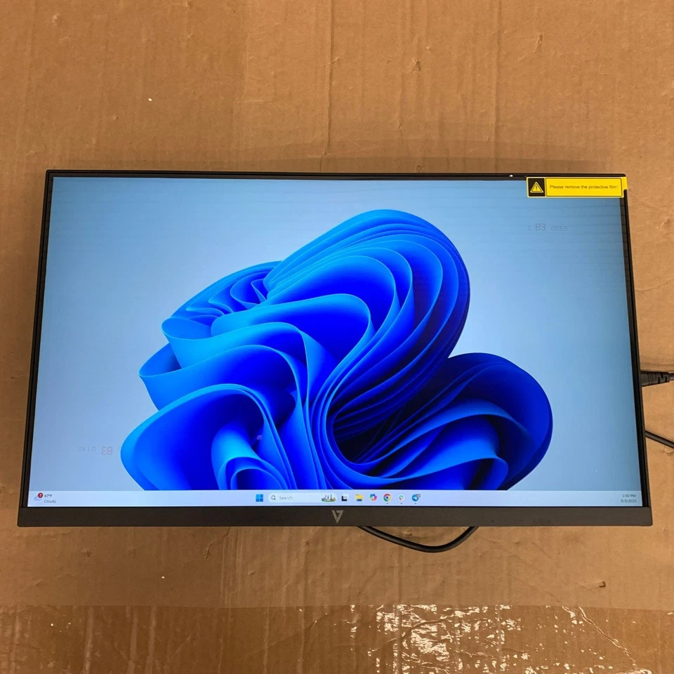 LCD MONITORS V7 23.8inch Full HD LED 16:9 L238IPS-N Monitor Without Stand - Image 1 of 4