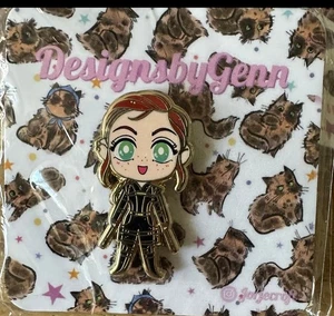 Marvel Black Widow Fantasy Pin Designs By Genn - Picture 1 of 1