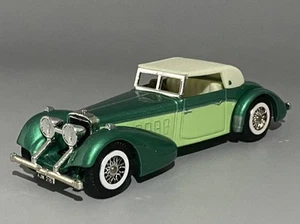 1938 Hispano Suiza Green Y-17 1/48 Art Deco Matchbox Models Of Yesteryear - Picture 1 of 9