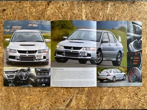Mitsubishi Lancer Evo IX FQ-360 Brochure Original OEM Owner's Booklet - Picture 1 of 5