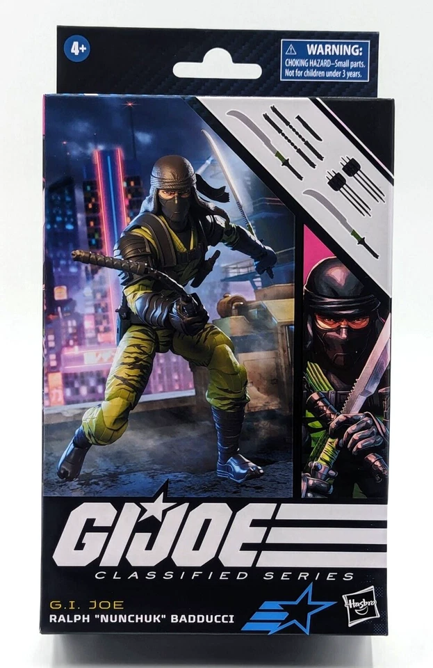 GI Joe Classified Series Ralph "Nunchuk" Badducci 1 12 Scale I Hasbro
