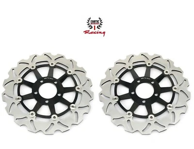 2  Front Brake Rotors for Kawasaki ZX-6R NINJA 600 1998-2001 ZX-9R 1998-1999 - Image 1 of 4