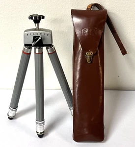 Vintage Bilora Biloret Model 2017 Telescoping Mini Tripod Made In Germany w/Case - Picture 1 of 19