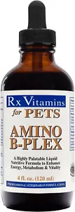 Amino B Plex for Pets - B Vitamin Complex plus Amino Acids for Dogs & Cats - Vit - Picture 1 of 12