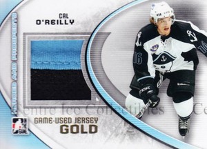 2011-12 ITG Heroes and Prospects Jersey Gold #13 Cal O'Reilly