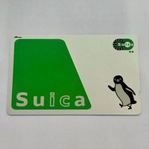 Japan SUICA IC Card Transportation Penguin Normal Suica Transportation IC card - Picture 1 of 7