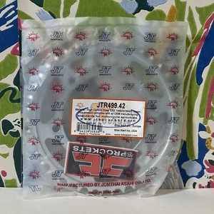 JT High Carbon Steel SAE 1049/SCM420 Japan Motorcycle Sprocket JTR499.42 - Picture 1 of 2
