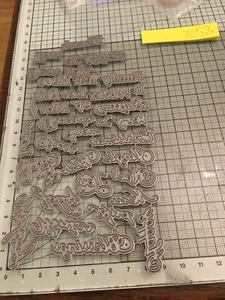 Tattered Lace Spruch Worte Stanzenset Ref7052A - Bild 1 von 3