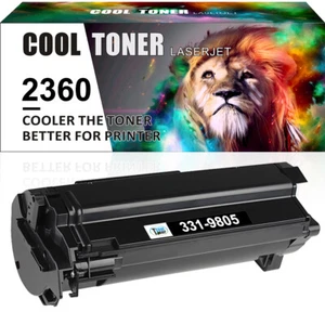 1 paquete de cartucho de tóner para Dell B2360d B2360dn B3460dn B3465dn B3465dnf negro - Imagen 1 de 22