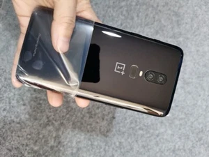 99%n ew OnePlus 6 (Unlocked) 128 GB Midnight Black Free Shipping - Picture 1 of 15