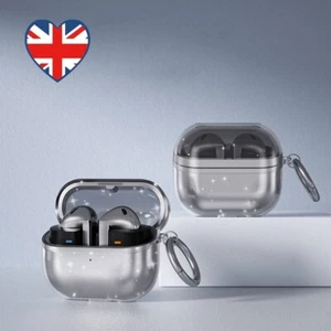 Transparent Earbuds Case Cover Shockproof for Samsung Galaxy Buds 3/Buds 3 Pro - Picture 1 of 18