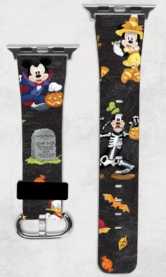 Disney Halloween Apple Watch Band NEW 38/40/41 & 42/44/45 Mickey & Minnie Mouse