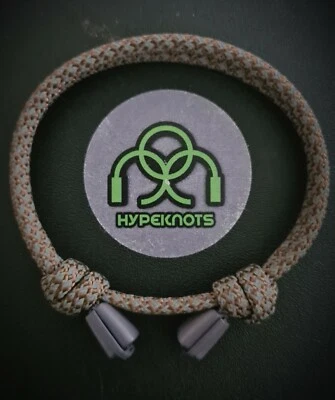 mens womens bracelet paracord bracelet knot adjustable wristband reflective  - Image 1 of 4