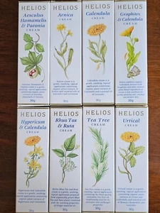 1 Helios Homeopathic Cream Calendula Graphites Hypericum Rhus Tox Urtical Arnica - Picture 1 of 9