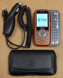 LG Scoop / Rumor AX260 - Orange and Gray ( Alltel ) Super Rare CDMA Slider Phone - Picture 1 of 4