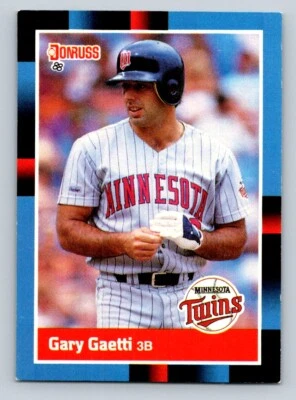 Gary Gaetti 1988 Donruss #194 Minnesota Twins - Image 1 of 2