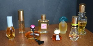 VTG Mini Parfum Perfume Bottles (8) LOT 5 Daydreams Jovan Avon Dana ASST'D. - Picture 1 of 13