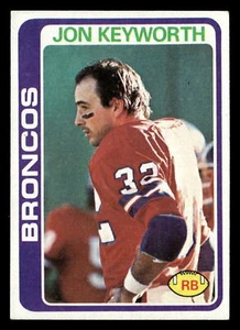 1978 Topps Jon Keyworth #328 VG-EX Denver Broncos - Picture 1 of 2