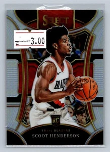 Scoot Henderson 2023-24 Panini Select RC #324 Silver Portland Trail Blazers - Bild 1 von 2