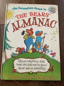 Berenstain Bears in The Bears Almanac RARE ORIGINAL 1973 HARDCOVER KIDS BOOK -O6 - Bild 1 von 8