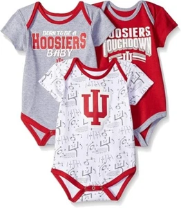 NCAA Ohio State Buckeyes Newborn & Infant "Playmaker" 3pc Bodysuit Set, Multi, 2 - Picture 1 of 1